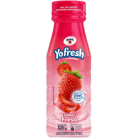 YOFRESH LCH FERM FRESA 320ml