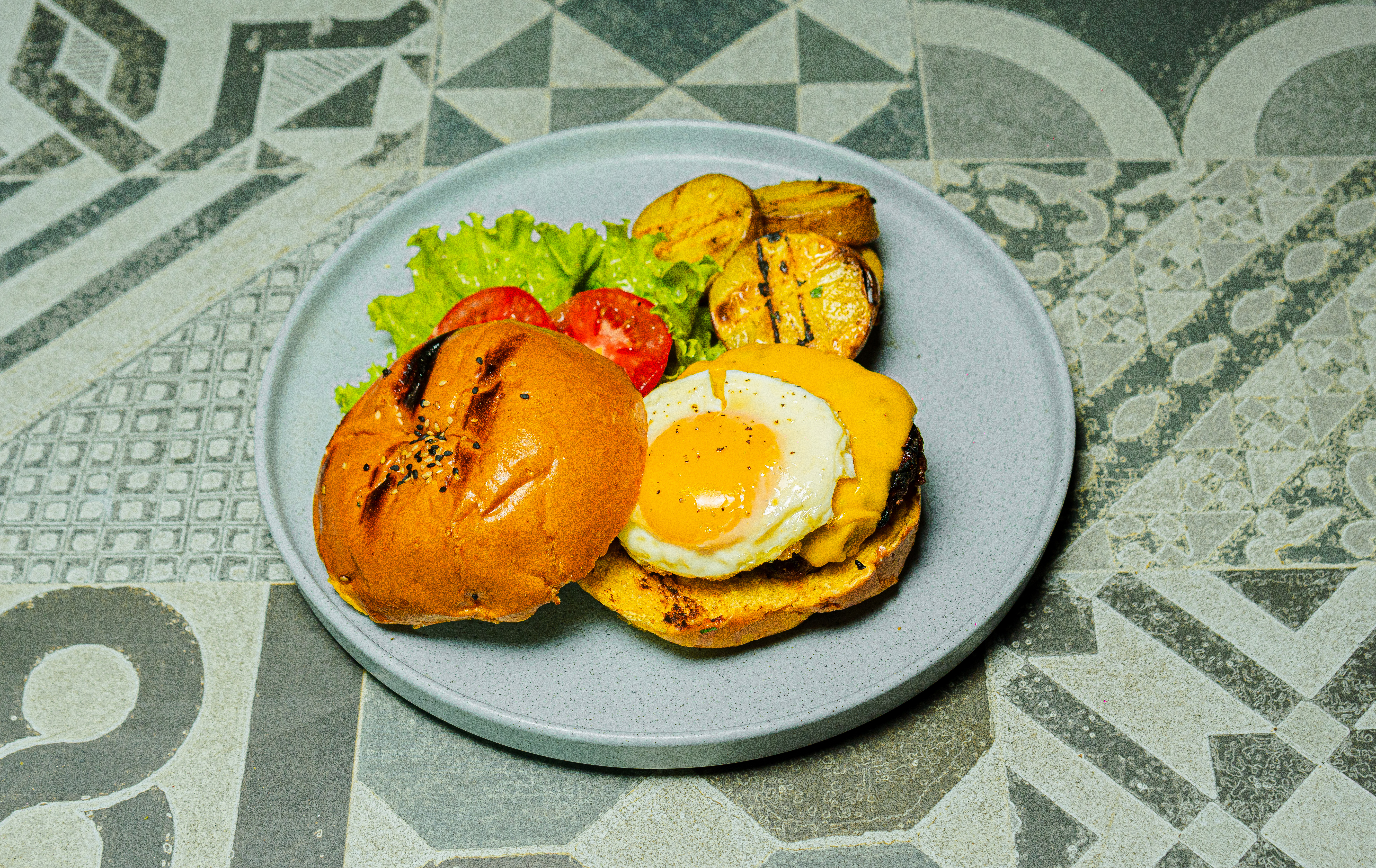 Hamburguesa Parrillera