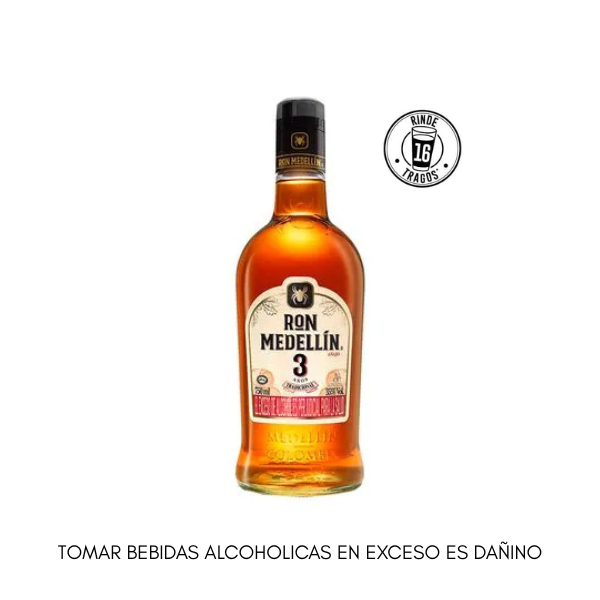 Ron Medellin 3 Años