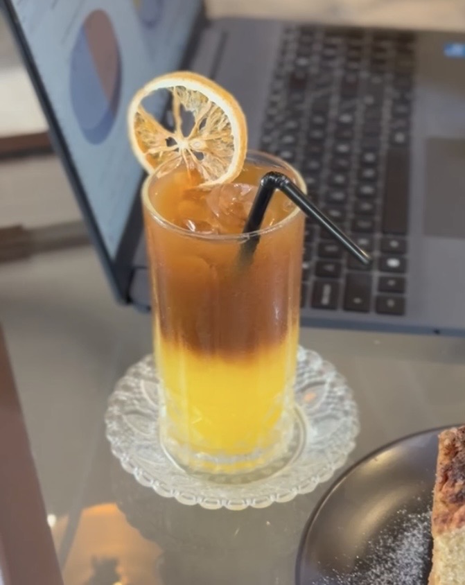 Orange coffe