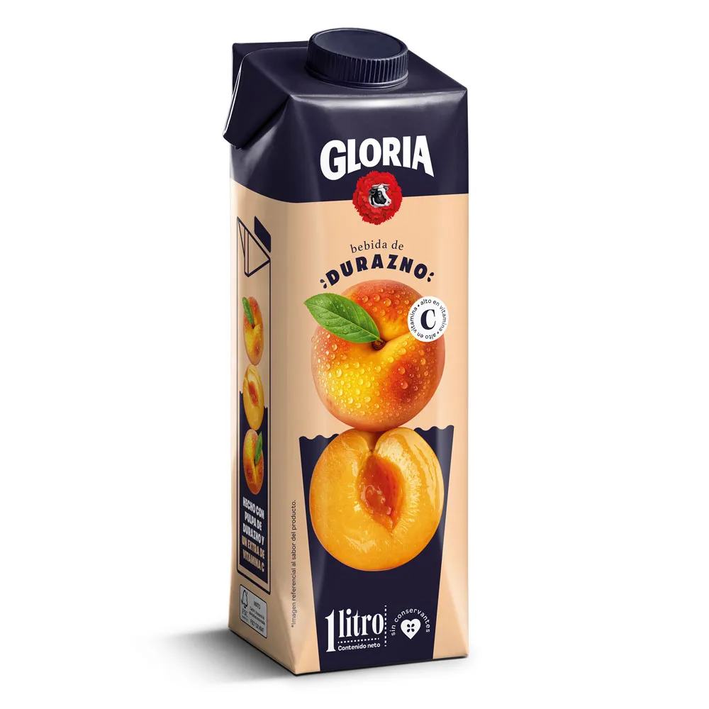 GLORIA BEBIDA DE DURAZNO