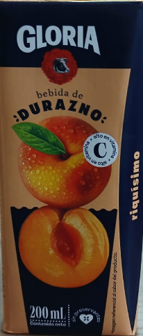 GLORIA BEBIDA DURAZNO