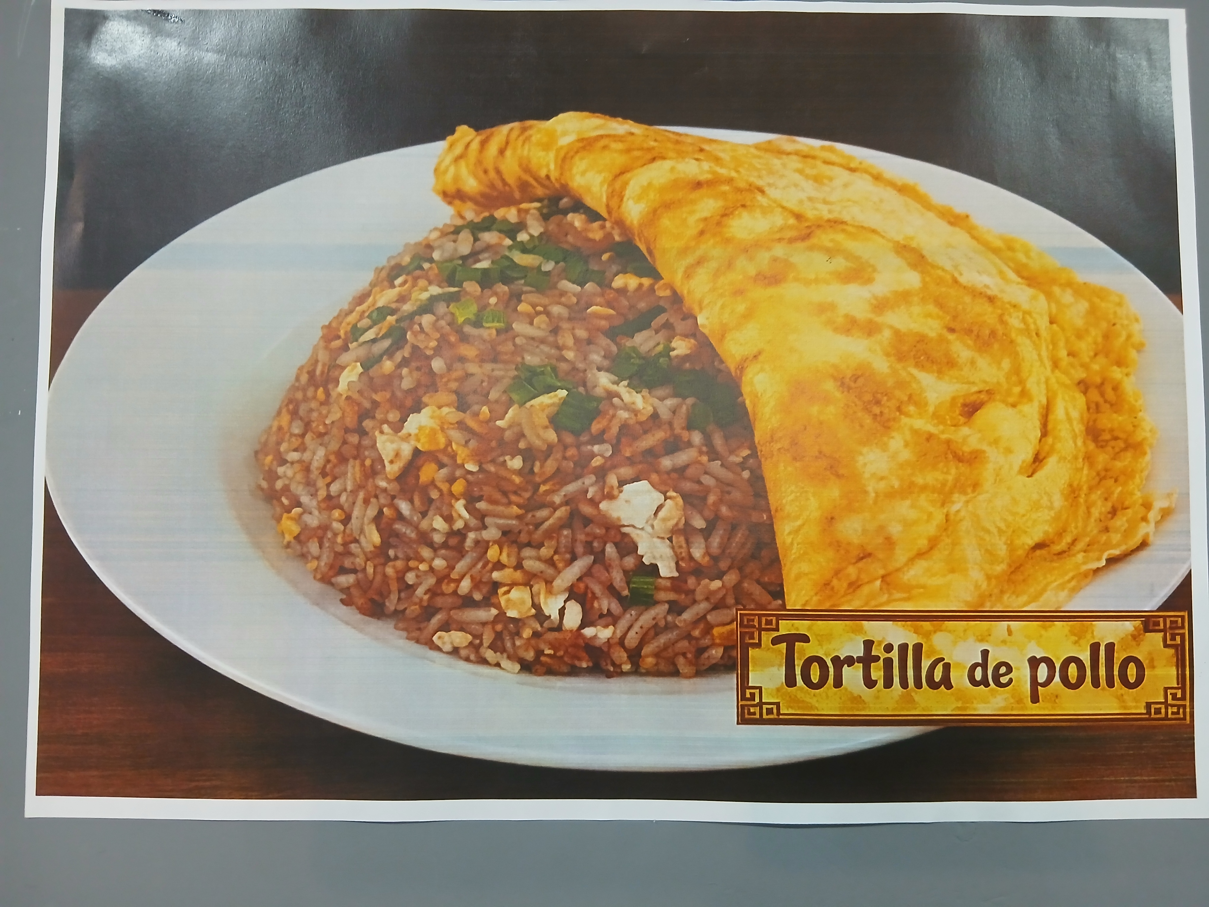 Tortilla de pollo