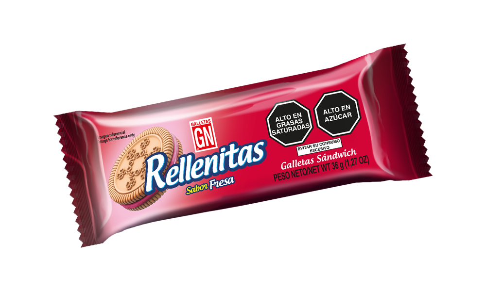 RELLENITAS SABOR FRESA