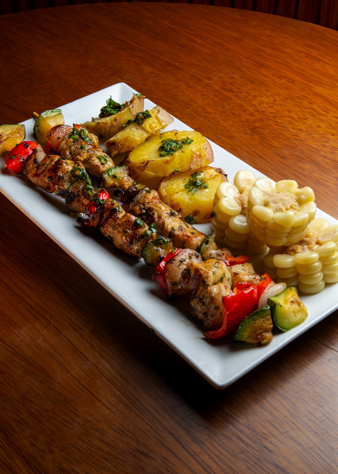 Brochetas de Pollo