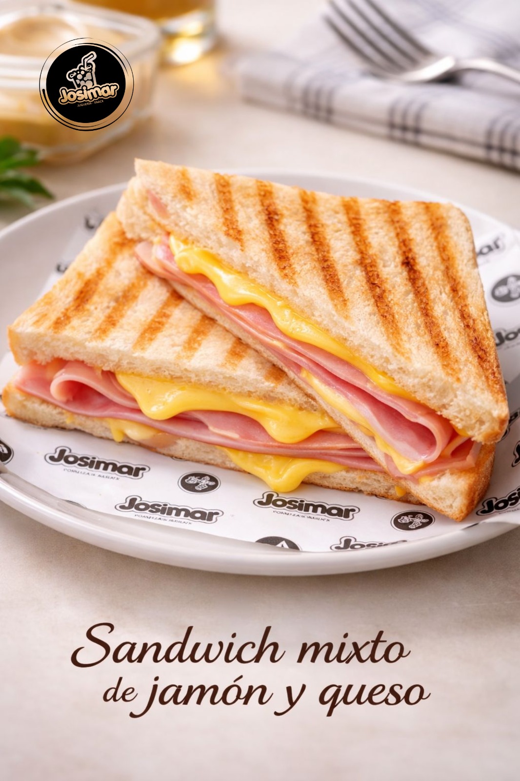 Jamón con queso