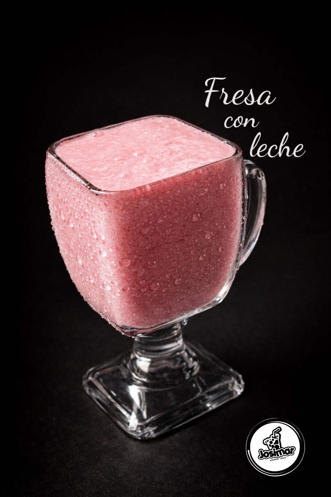 Fresa con leche