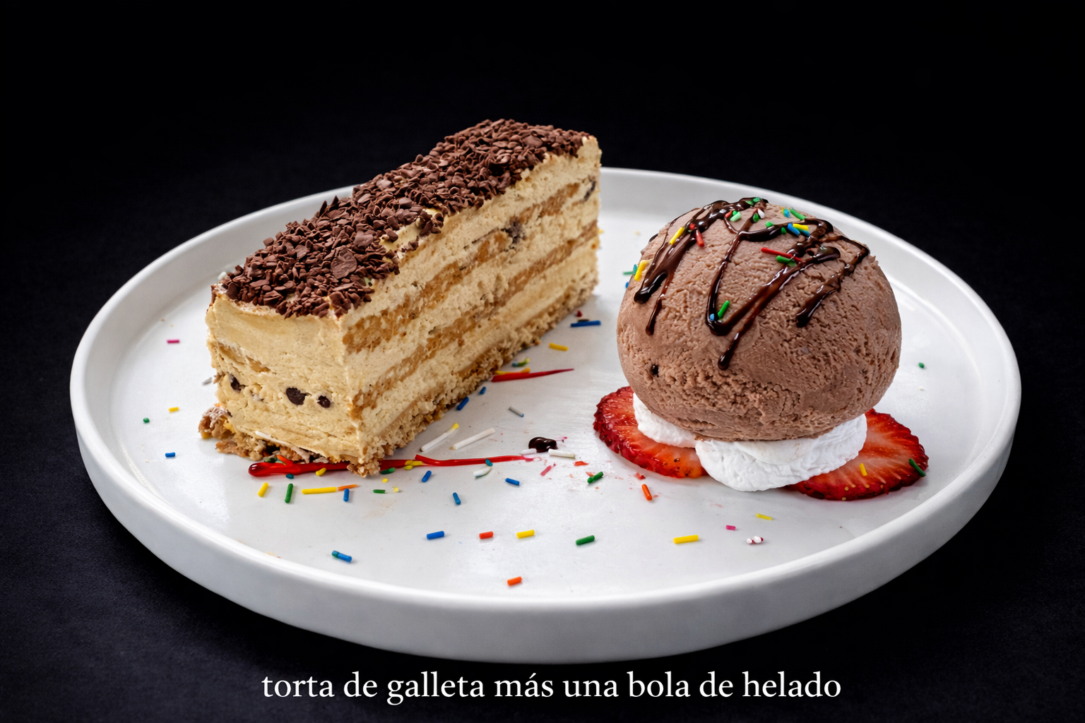 Combo: torta + 1 bola de helado