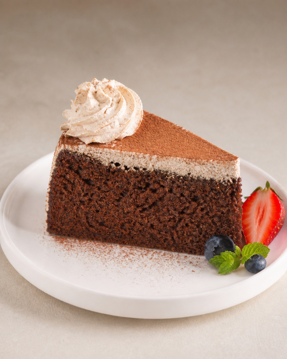 Tres leches de chocolate