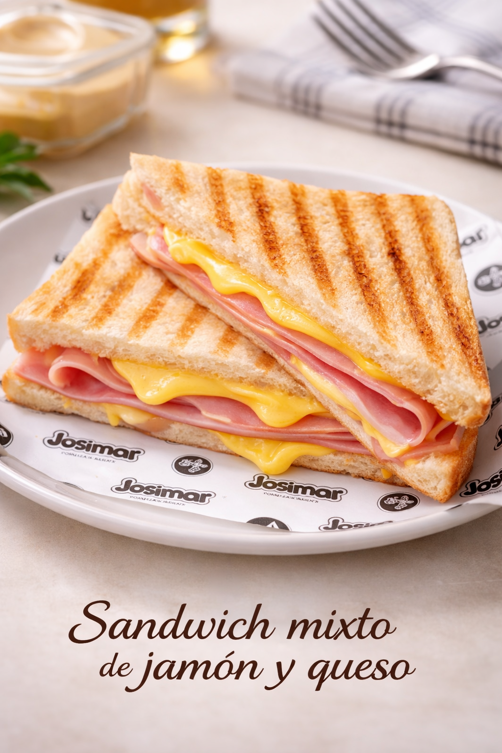 Jamón con queso