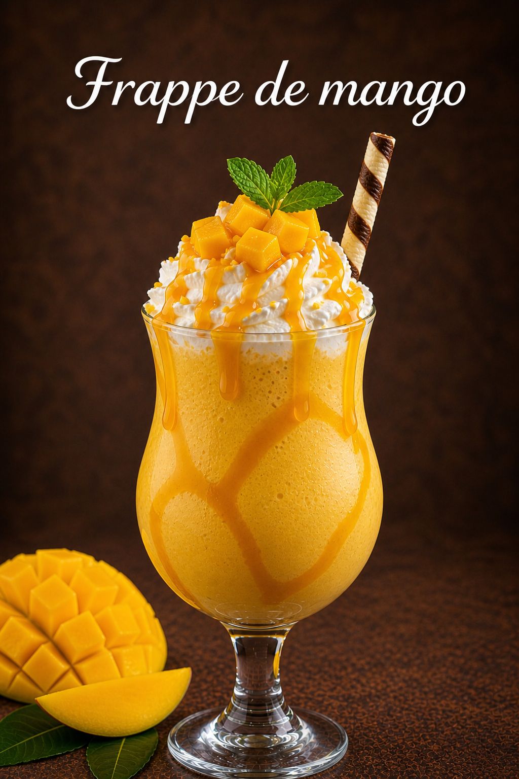 Frappé de mango