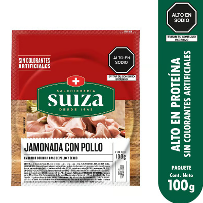 JAMONADA CON POLLO SUIZA 100GR