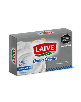 QUESO CREMA LAIVE BARRA 227G