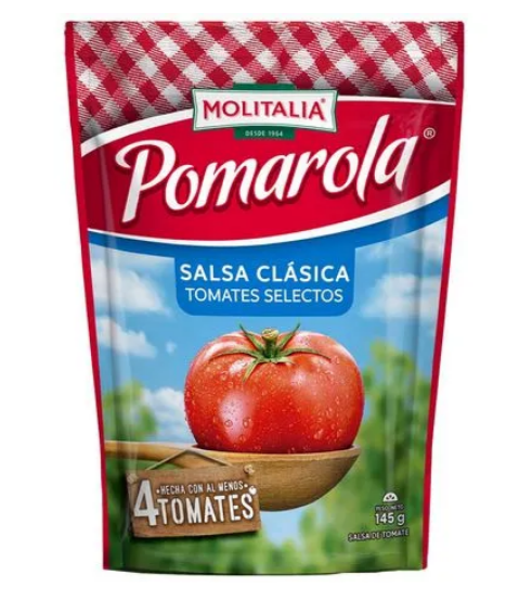 POMAROLA SALSA CLASICA 145GR
