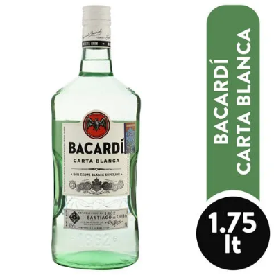 RON BACARDI CARTA BLANCA SUPERIOR X 1.75L