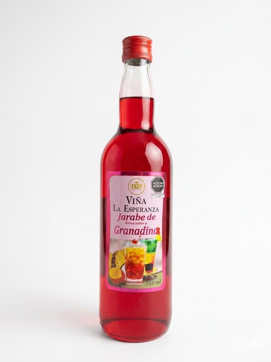 JARABE DE GRANADINA VIÑA LA ESPERANZA X 750ML