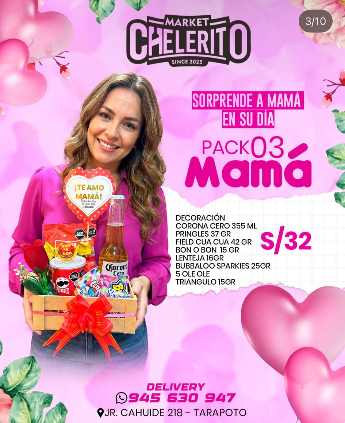 PACK 3 MAMÁ 