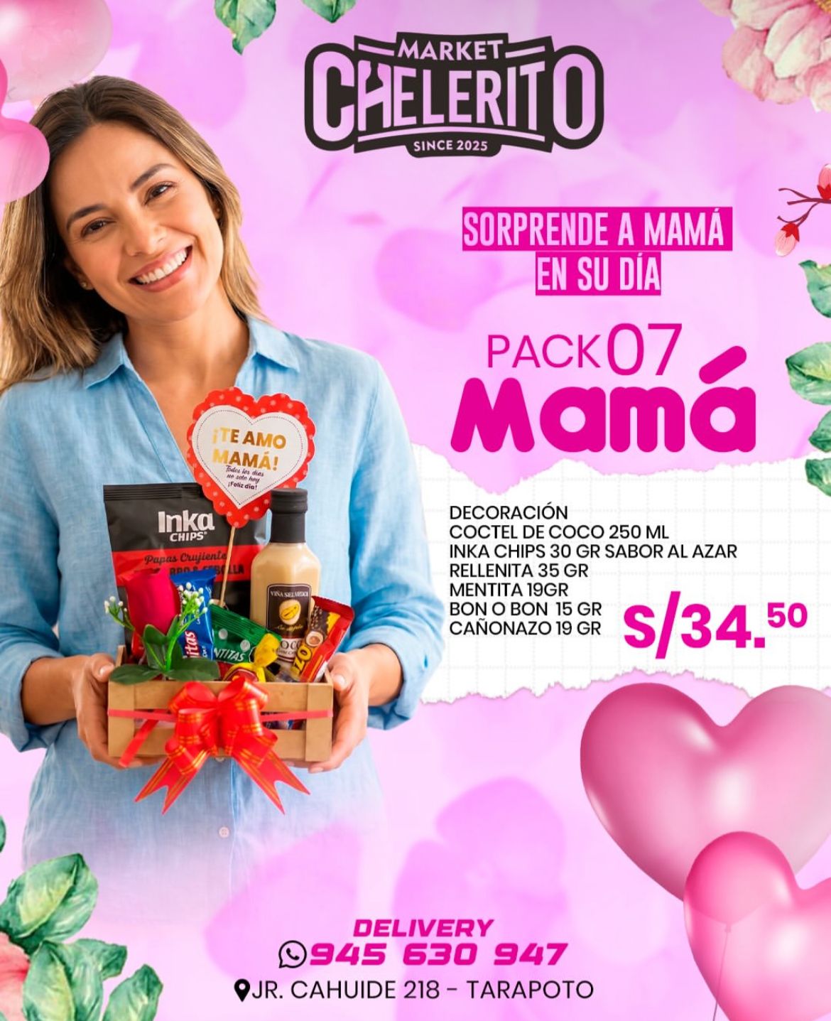 PACK 7 MAMÁ 