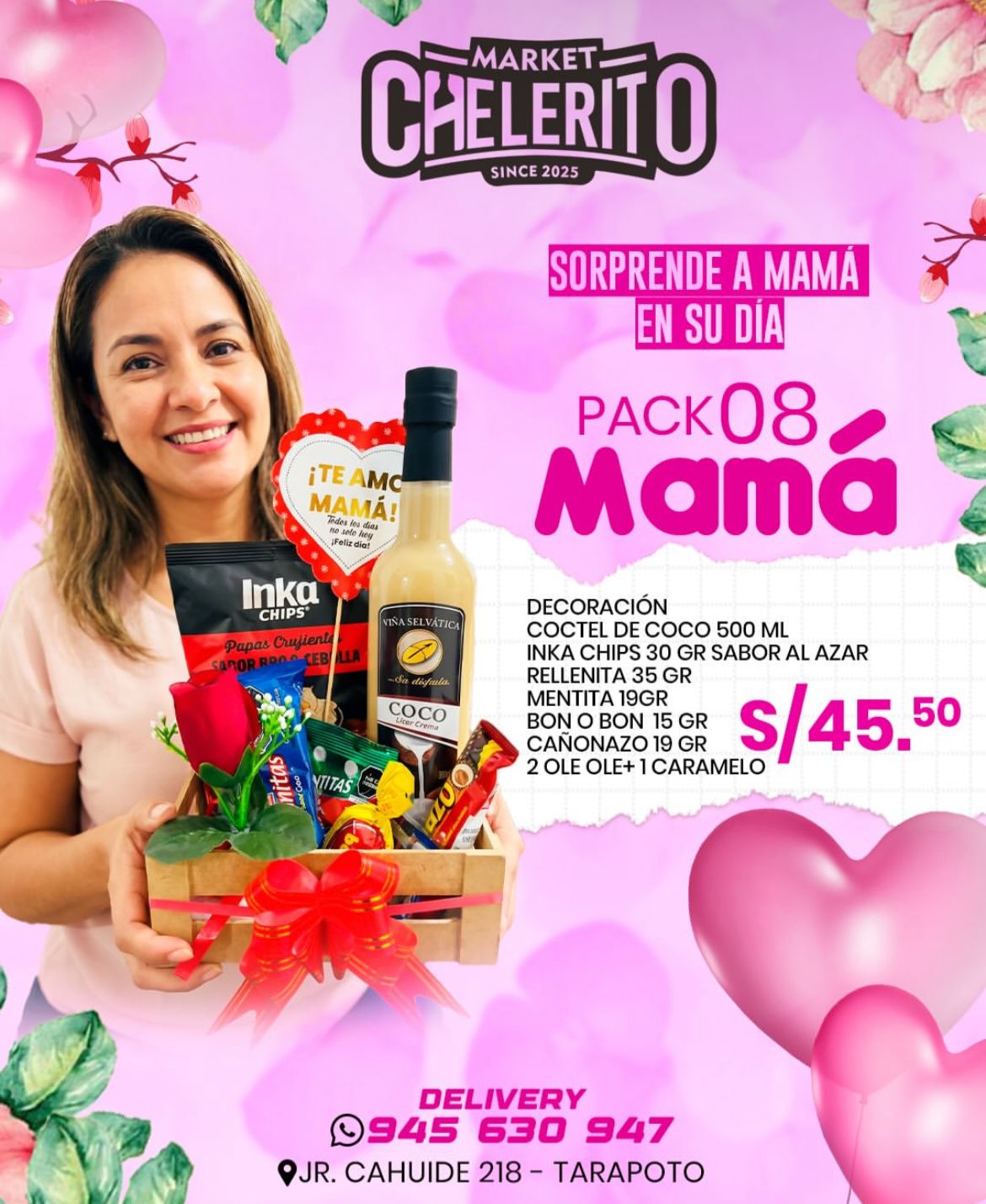 PACK 8 MAMÁ 