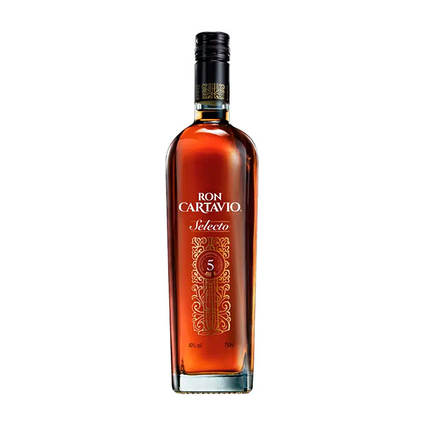 RON CARTAVIO SELECTO 5 AÑOS 750 ML