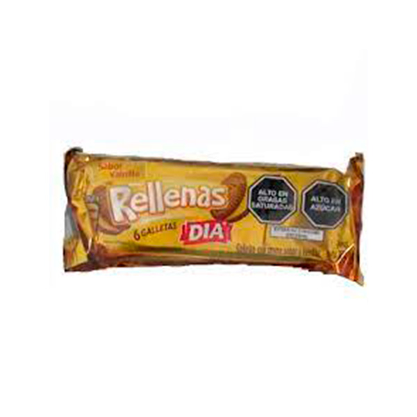 RELLENAS VAINILLA DIA 34 GR