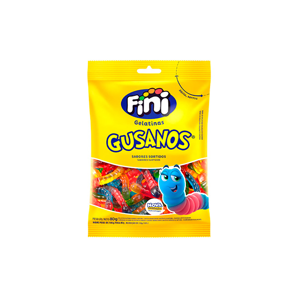 FINI GOMITAS GUSANOS 15 GR