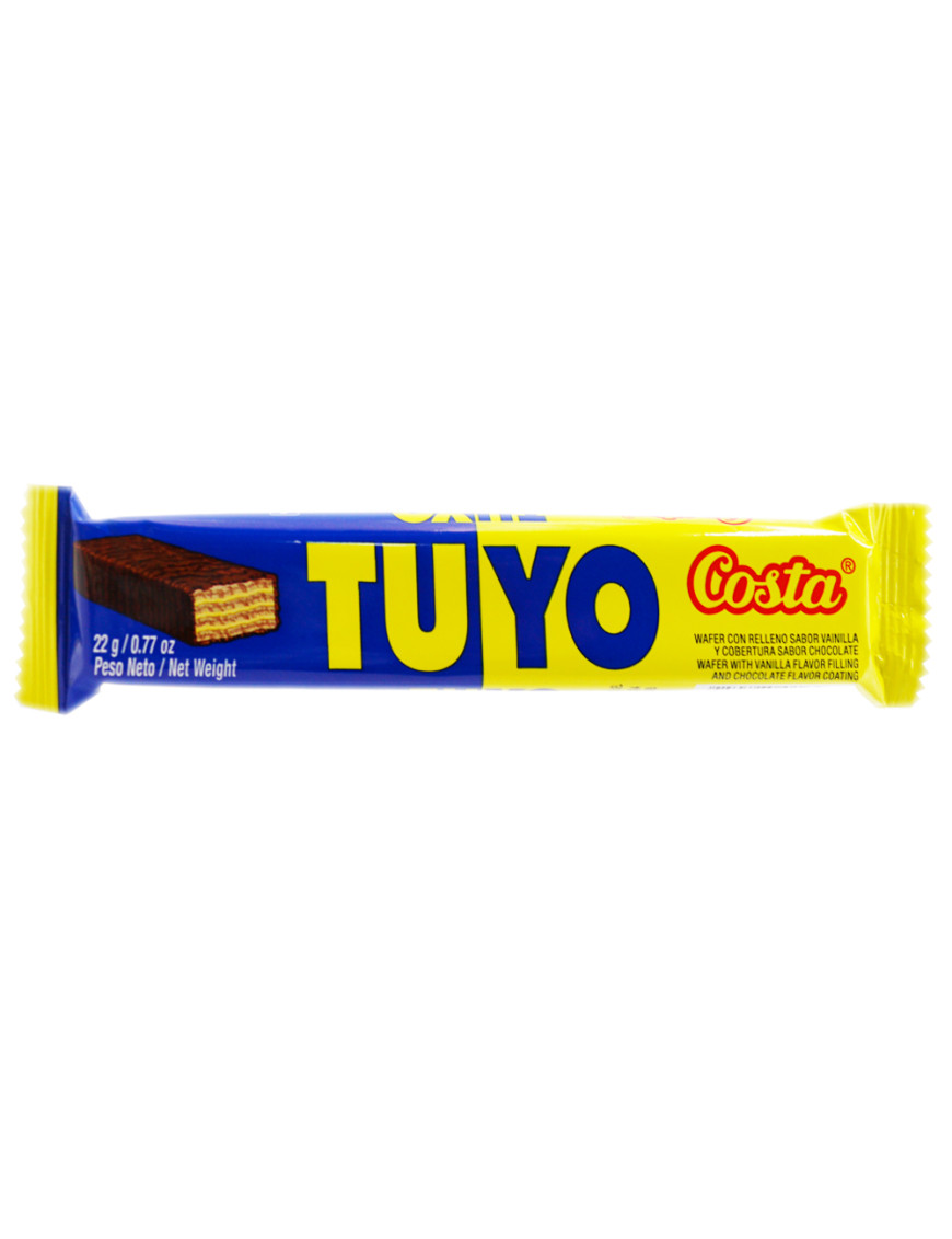 CHOCOLATE WAFER TUYO 22 GR