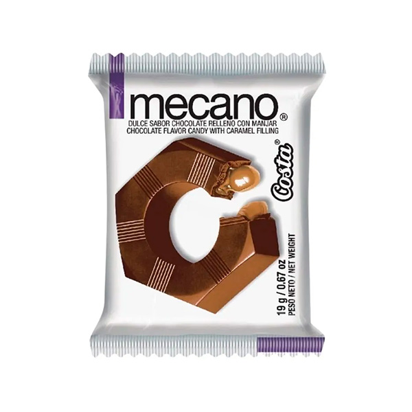 CHOCOLATE MECANO 19 GR