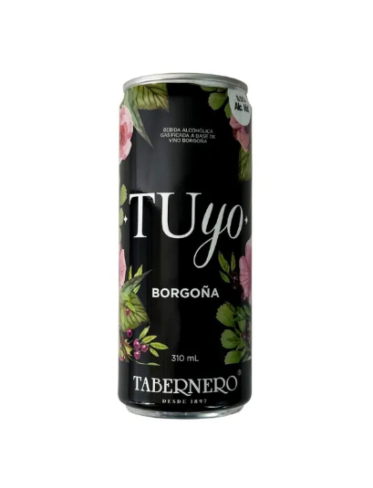  VINO TABERNERO TUYO BORGOÑA 310 ML LATA