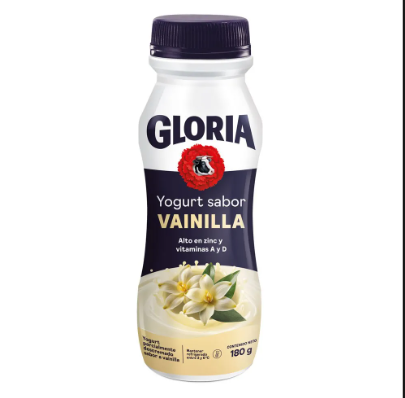 YOGURT GLORIA VAINILLA 180ML