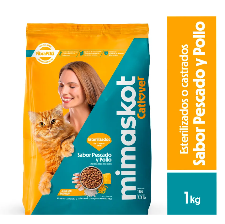 MIMASKOT GATOS ESTERILIZADOS 450GR