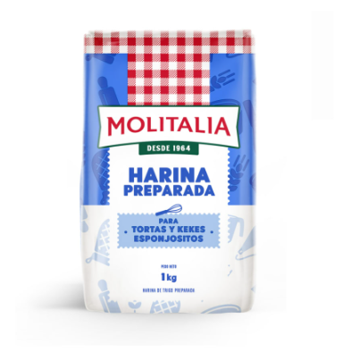 HARINA PREPARADA MOLITALIA 1KG
