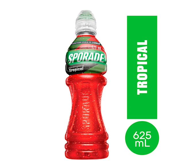  SPORADE TROPICAL PET SPORT 625 ML