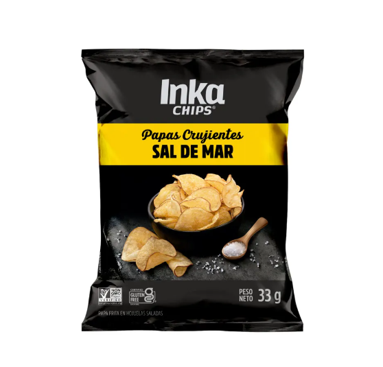 INKA CHIPS SAL DE MAR 33 GR