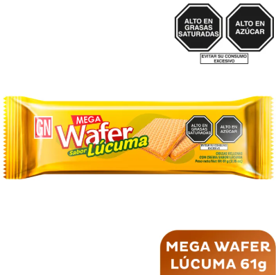 MEGA WAFER LUCUMA 61G