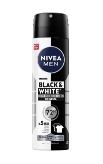 NIVEA MEN BLACK/WHITE INVISIBLE ORIGINAL 150ML