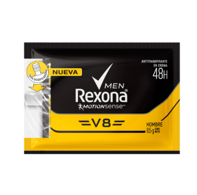 SACHET ANTITRANSPIRANTE REXONA MEN V8 10G