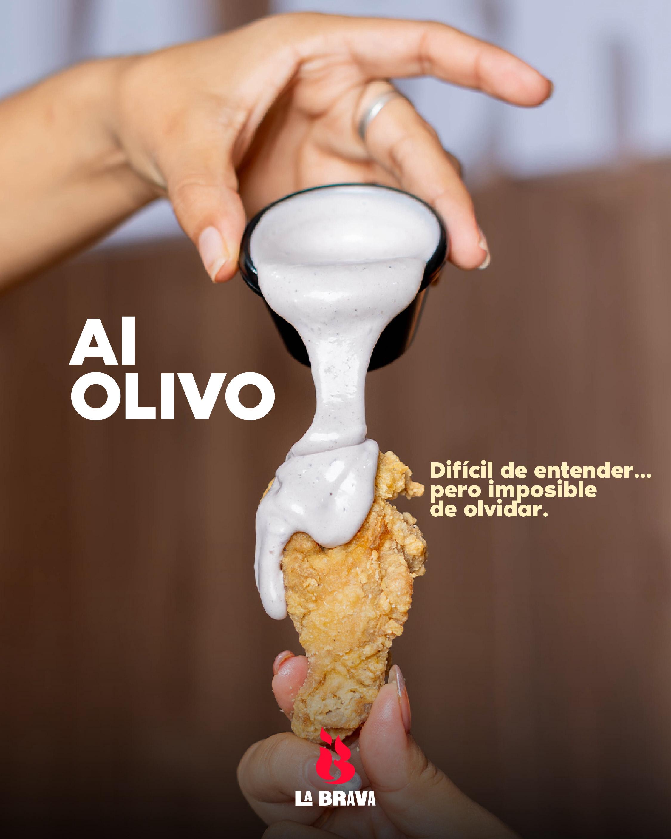 Alitas al olivo