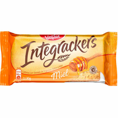  GALLETA INTEGRACKERS MIEL 30G