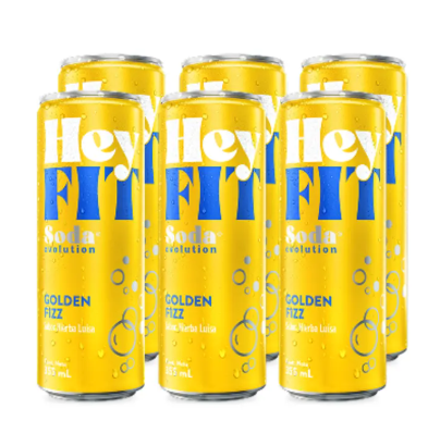 HEY FIT COLA AMARILLA LATA 355ML