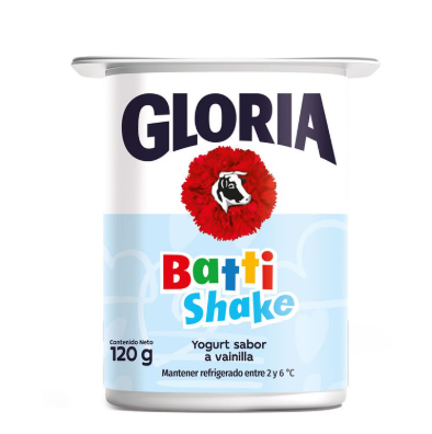 BATTISHAKE GLORIA VAINILLA 120GR