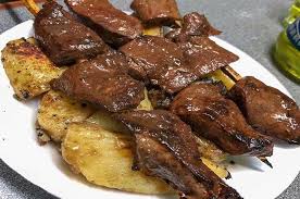 Anticucho de corazón