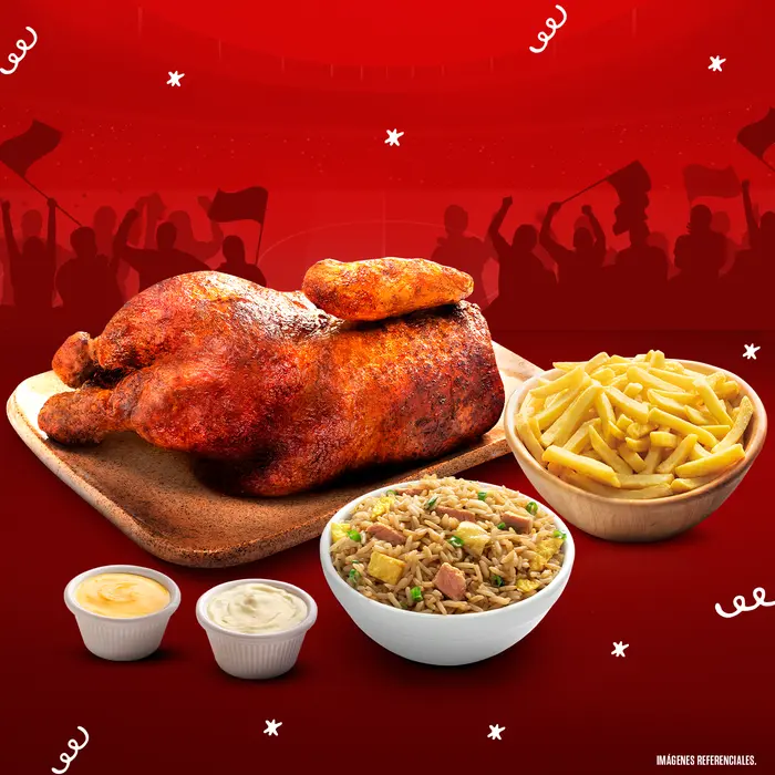 1/2 promo a la brasa