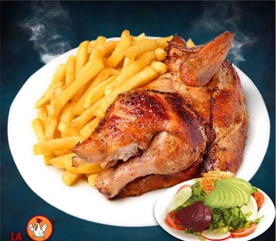 1/2 pollo a la brasa