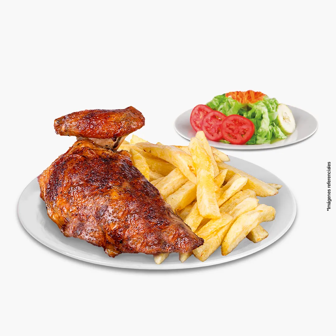 1/4 pollo a la brasa