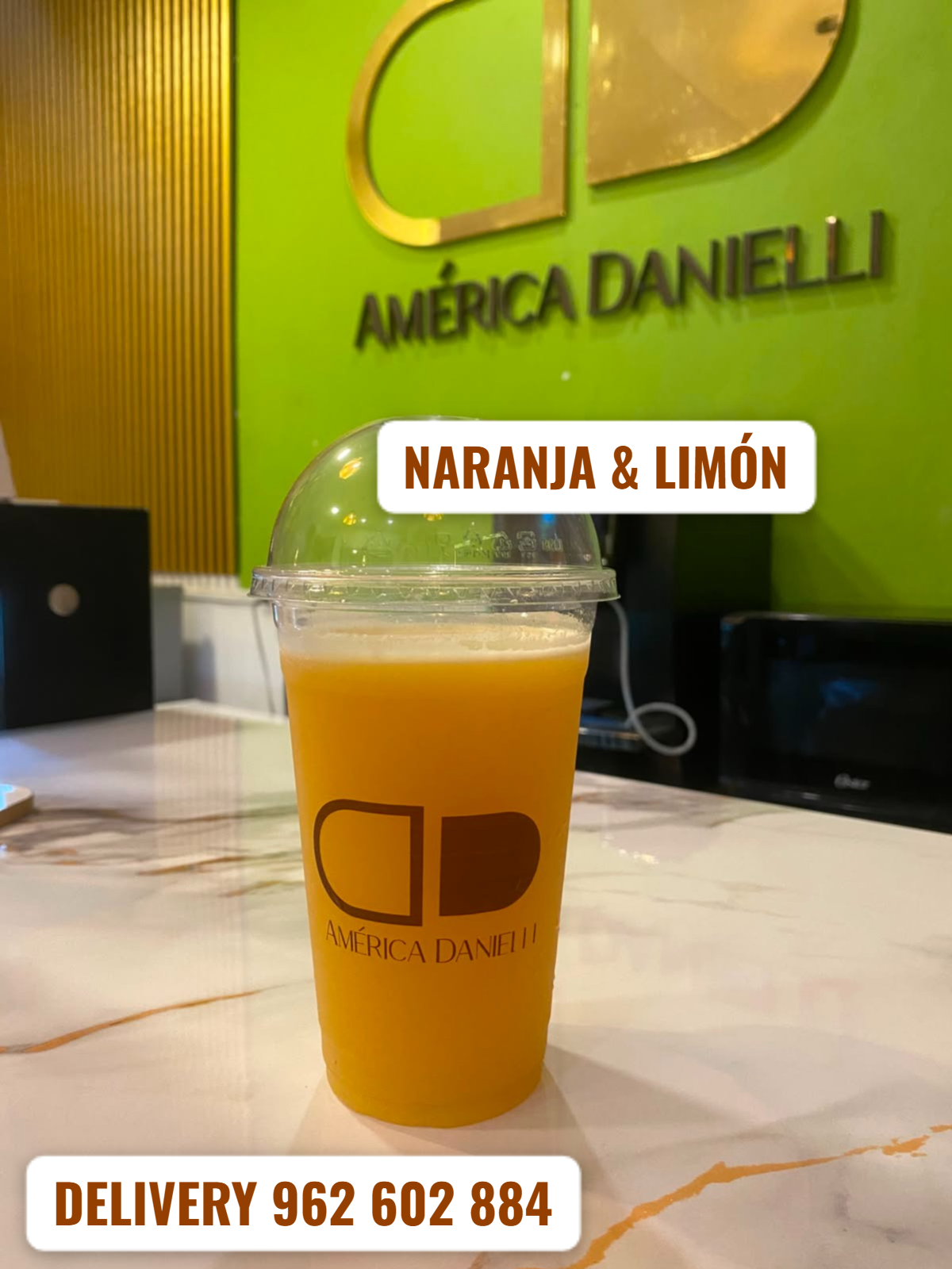 JUGO DE NARANJA Y LIMÓN