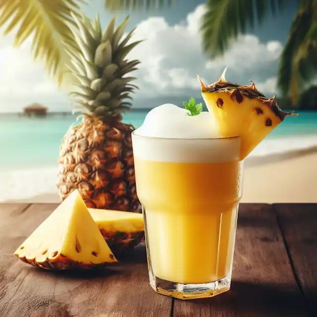 PIÑA CON LECHE