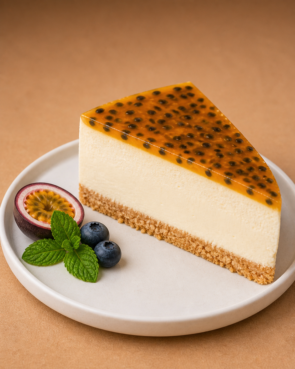 Cheesecake de maracuyá