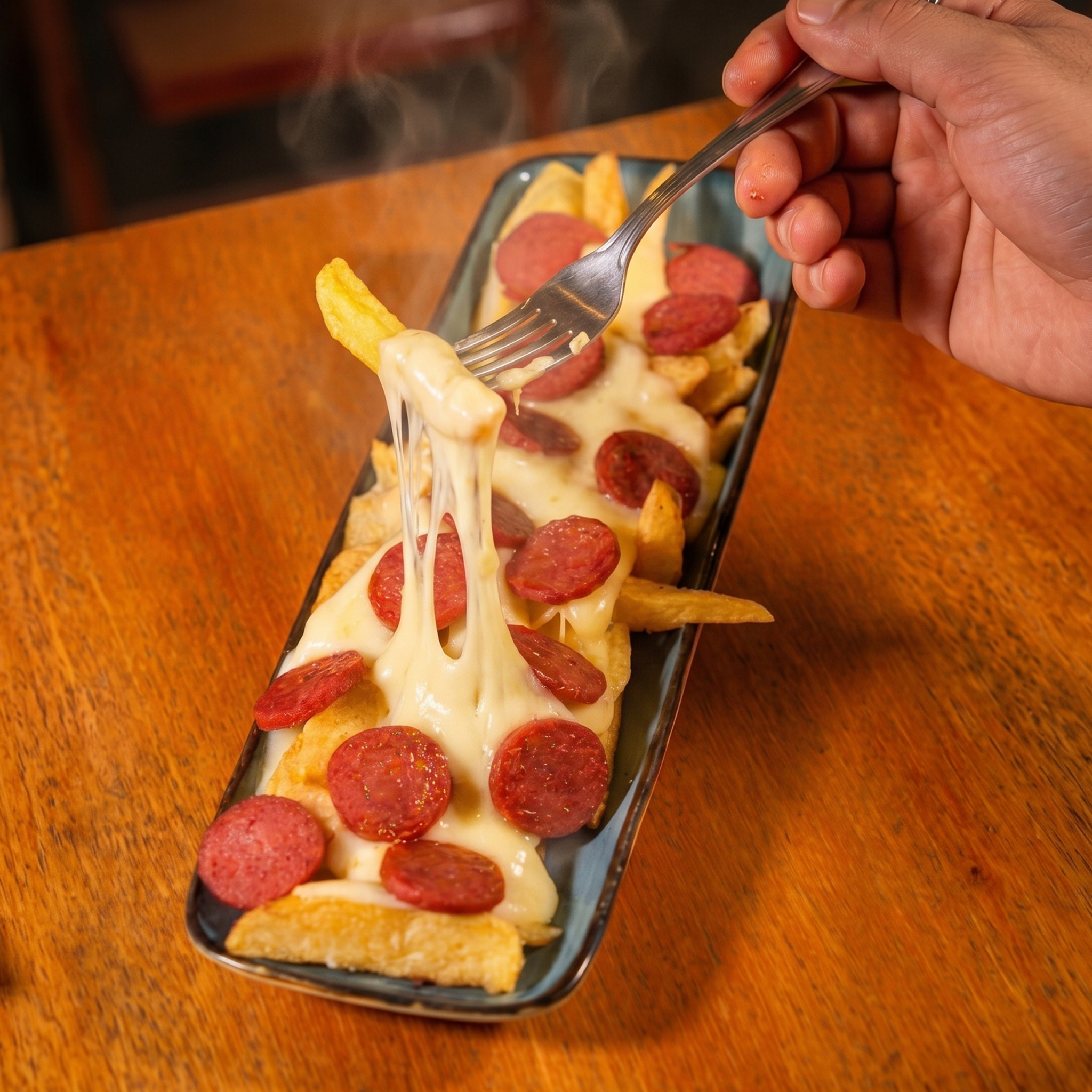 Salchipapa Especial