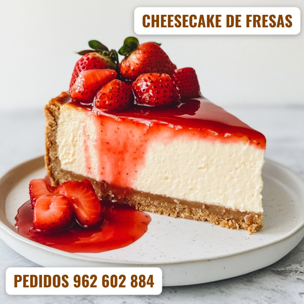 CHEESECAKE DE FRESA